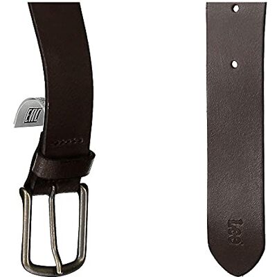 Lee Ceinture Core Belt, Marron foncé, 105 cm Homme Lee Ceinture Core Belt, Marron foncé, 105 cm Homme