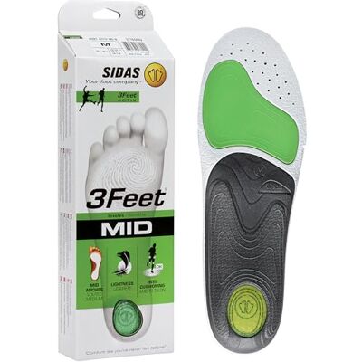 Sidas 3feet Activ Mid Semelle Course à piedMixte Sidas 3feet Activ Mid Semelle Course à piedMixte