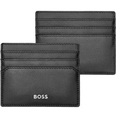 Boss Porte-cartes Classic Smooth, Noir, 16.2, Classique Boss Porte-cartes Classic Smooth, Noir, 16.2, Classique