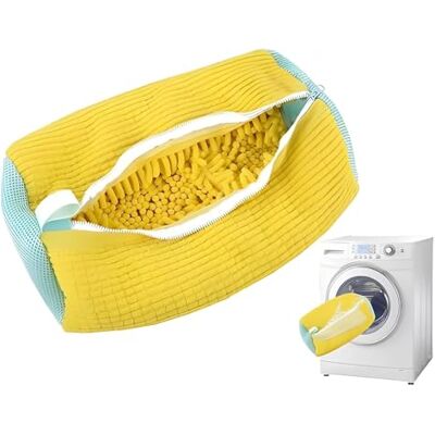 PSNKLMM Lot de 1/2 sacs à chaussures de lavage en coton avec fibres pelucheuses pour enlever facilement la saleté sacs anti-déformation organisateur de vêtements, 1 pièce., One Size PSNKLMM Lot de 1/2 sacs à chaussures de lavage en coton avec fibres pelucheuses pour enlever facilement la saleté sacs anti-déformation organisateur de vêtements, 1 pièce., One Size