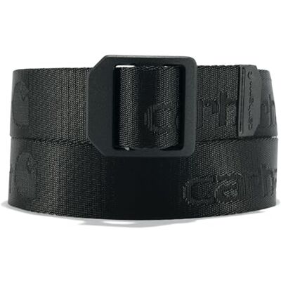 Carhartt Ceinture en nylon pour homme, Noir, XL Carhartt Ceinture en nylon pour homme, Noir, XL