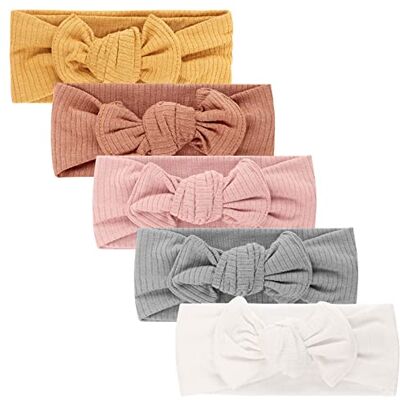 DRESHOW 5 Pièces Bébé Bandeaux Bébé Fille Bandeau Cheveux Bande de Cheveux Arc Bande de Cheveux Bandeaux Accessoires Bébé Fille Enfant Turban Bandeau DRESHOW 5 Pièces Bébé Bandeaux Bébé Fille Bandeau Cheveux Bande de Cheveux Arc Bande de Cheveux Bandeaux Accessoires Bébé Fille Enfant Turban Bandeau