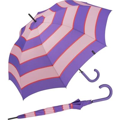 ESPRIT Parapluie automatique Rainbow Dawn, Collegiate Stripe Deep Lavande, 100 cm, Parapluie automatique ESPRIT Parapluie automatique Rainbow Dawn, Collegiate Stripe Deep Lavande, 100 cm, Parapluie automatique