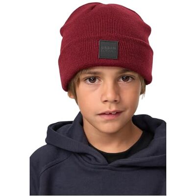 Urban Classics Logopatch Beanie Kids 2-pack Bonnet Mixte enfant Urban Classics Logopatch Beanie Kids 2-pack Bonnet Mixte enfant