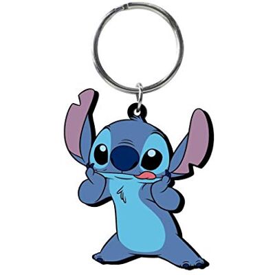 Disney Monogram Int. Lilo & Stitch Pendentif de sac en PVC Stitch Disney Monogram Int. Lilo & Stitch Pendentif de sac en PVC Stitch