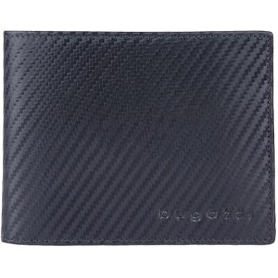 bugatti Lima Portefeuille Homme en Cuir Effet Carbone – Format Horizontal avec Protection RFID – Noir bugatti Lima Portefeuille Homme en Cuir Effet Carbone – Format Horizontal avec Protection RFID – Noir
