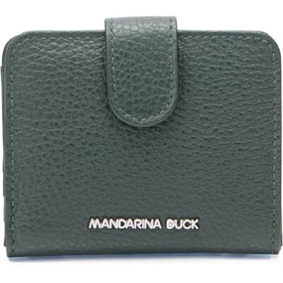 Mandarina Duck Mellow Leather Wallet, Accessoires de voyage pour femme, taille unique, Pin vert, Taglia Unica Mandarina Duck Mellow Leather Wallet, Accessoires de voyage pour femme, taille unique, Pin vert, Taglia Unica