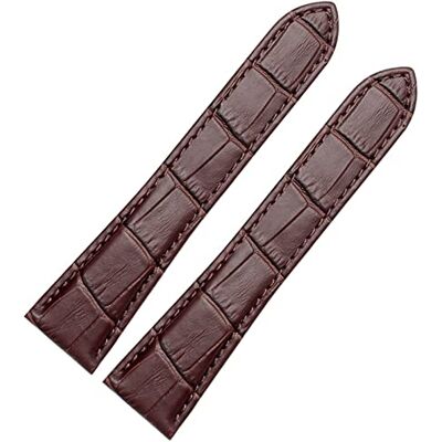 SAAWEE Claire Leather Belt London Bracelet de montre en cuir véritable pour homme Accessoires uniquement 25 mm SAAWEE Claire Leather Belt London Bracelet de montre en cuir véritable pour homme Accessoires uniquement 25 mm