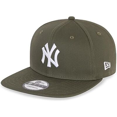 New Era York Yankees MLB Essentials Olive 9Fifty Snapback cap New Era York Yankees MLB Essentials Olive 9Fifty Snapback cap