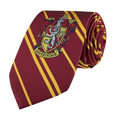 Cinereplicas Harry Potter Cravate Ecusson tissé Gryffondor Adulte Qualité supérieure Licence Officielle Cinereplicas Harry Potter Cravate Ecusson tissé Gryffondor Adulte Qualité supérieure Licence Officielle