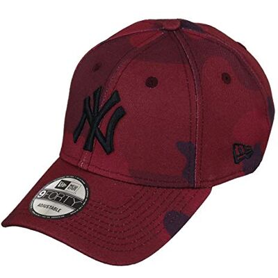 New Era New York Yankees Maroon Camo Color 9Forty Adjustable Cap New Era New York Yankees Maroon Camo Color 9Forty Adjustable Cap