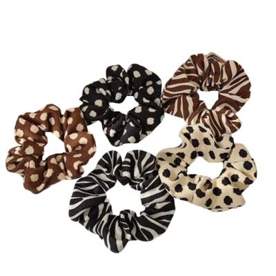 SORTZ 5 Pièces Gros Intestin Cheveux Anneau Élastique Femmes Cravate Cheveux Corde Graisse Intestin Tête Corde SORTZ 5 Pièces Gros Intestin Cheveux Anneau Élastique Femmes Cravate Cheveux Corde Graisse Intestin Tête Corde