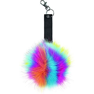 Beechfield Porte-clés en fausse fourrure avec pompon B400, Pixie, One Size, Porte-clés Beechfield Porte-clés en fausse fourrure avec pompon B400, Pixie, One Size, Porte-clés