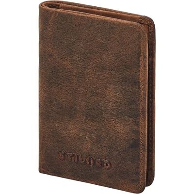 STILORD "Ledo" Porte Carte en Cuir Véritable Mini Etui Carte élégant Portefeuille Cuir Protection RFID Femme Homme Porte Monnaie Slim Wallet Card Holder Pochette Carte Couleur:avani marron STILORD "Ledo" Porte Carte en Cuir Véritable Mini Etui Carte élégant Portefeuille Cuir Protection RFID Femme Homme Porte Monnaie Slim Wallet Card Holder Pochette Carte Couleur:avani marron