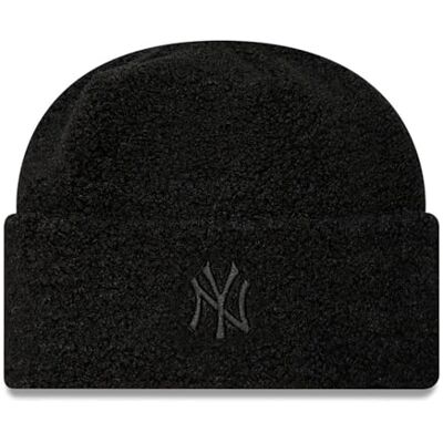 New Era Borg Sherpa NY Yankees Bonnet d'hiver pour femme Noir New Era Borg Sherpa NY Yankees Bonnet d'hiver pour femme Noir