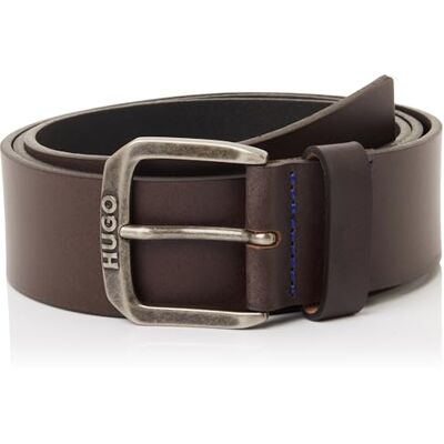 HUGO Ceinture pour homme, marron foncé, 95 HUGO Ceinture pour homme, marron foncé, 95