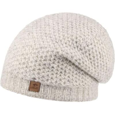 CHILLOUTS Nele Muts Oversize Beanie Dames/Heren Made in Nepal heren gebreide met voering voor Herfst/Winter CHILLOUTS Nele Muts Oversize Beanie Dames/Heren Made in Nepal heren gebreide met voering voor Herfst/Winter