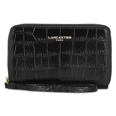 Lancaster Exotic Croco CN, Accessoire de Voyage-Portefeuille Unisexe Adultes, Noir, Taille Unique, Noir, Talla única Lancaster Exotic Croco CN, Accessoire de Voyage-Portefeuille Unisexe Adultes, Noir, Taille Unique, Noir, Talla única