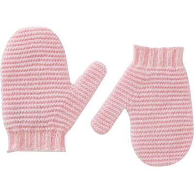 Mitaines en laine Benetton - Enfants - Rose - Taille 104-116 & 4-6 Mitaines en laine Benetton - Enfants - Rose - Taille 104-116 & 4-6