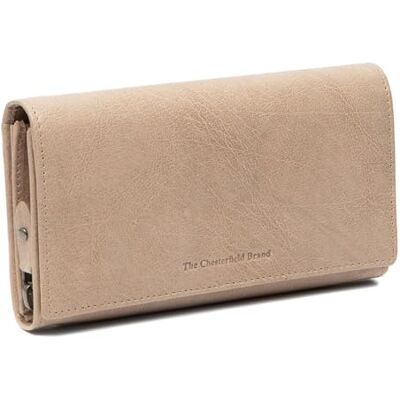 The Chesterfield Brand Antique Buff Hampton Portefeuille RFID en cuir 18 cm, Blanc, Portefeuille RFID The Chesterfield Brand Antique Buff Hampton Portefeuille RFID en cuir 18 cm, Blanc, Portefeuille RFID