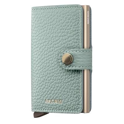 Secrid Mini portefeuille Pebble pour homme et femme Taille unique, Vert d'eau, Einheitsgröße, Petit porte-monnaie Secrid Mini portefeuille Pebble pour homme et femme Taille unique, Vert d'eau, Einheitsgröße, Petit porte-monnaie