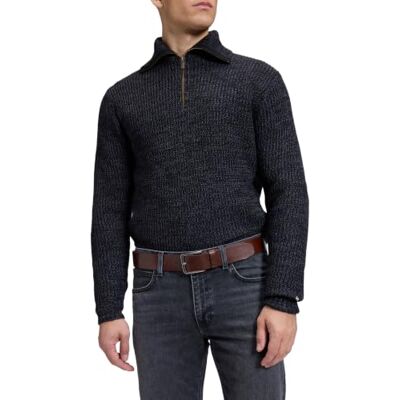 Lee Ceinture pour homme avec logo Emboss Marron foncé Lee Ceinture pour homme avec logo Emboss Marron foncé