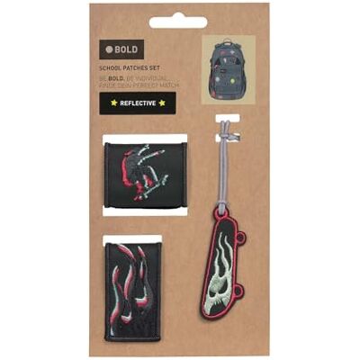 Lässig - BOLD Match, Skater - Patches et Pendentifs Lässig - BOLD Match, Skater - Patches et Pendentifs