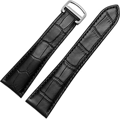 SAAWEE Claire Leather Belt London Bracelet de montre en cuir véritable pour homme Accessoires uniquement 25 mm SAAWEE Claire Leather Belt London Bracelet de montre en cuir véritable pour homme Accessoires uniquement 25 mm