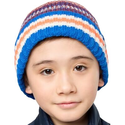 Jack Wolfskin Night Hiker Beanie K, Béret enfant unisexe, Crisp Cobalt, Jack Wolfskin Night Hiker Beanie K, Béret enfant unisexe, Crisp Cobalt,