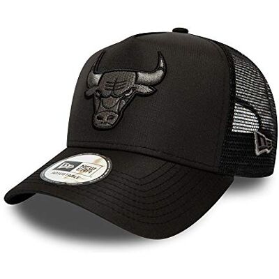 New Era Boston Red Sox Tonal Mesh A-Frame Casquette de camionneur réglable, Bulls-Black, taille unique New Era Boston Red Sox Tonal Mesh A-Frame Casquette de camionneur réglable, Bulls-Black, taille unique