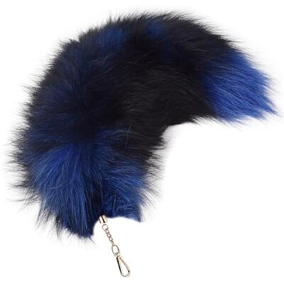 Benyong Fox Tail Therian Tail Queue de renard Queue de renard Therian Noir 40,6 cm, 15, Einheitsgröße Benyong Fox Tail Therian Tail Queue de renard Queue de renard Therian Noir 40,6 cm, 15, Einheitsgröße