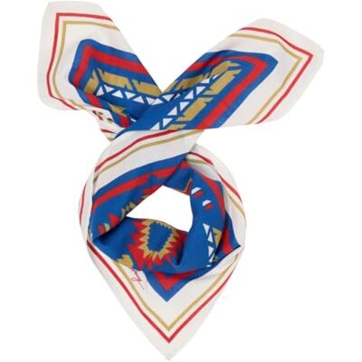 MUSTANG Bandana pour femme style Sunset Boulevard Ikat 12789, taille unique, Foulard Ikat 12789, taille unique MUSTANG Bandana pour femme style Sunset Boulevard Ikat 12789, taille unique, Foulard Ikat 12789, taille unique