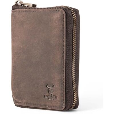 MATADOR Portefeuille homme noir cuir #Granada avec élégante boîte cadeau, porte-monnaie homme de luxe avec protection RFID, portefeuille en cuir avec de nombreux compartiments pour cartes, Grenada MATADOR Portefeuille homme noir cuir #Granada avec élégante boîte cadeau, porte-monnaie homme de luxe avec protection RFID, portefeuille en cuir avec de nombreux compartiments pour cartes, Grenada