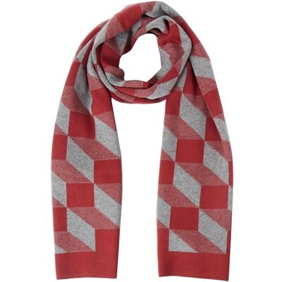 bugatti Écharpe pour homme, Bordeaux-80, taille unique bugatti Écharpe pour homme, Bordeaux-80, taille unique