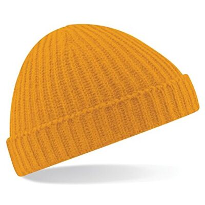 Beechfield Unisex Trawler Beanie Hat Casquette de Baseball, Opaque Mixte, Jaune, Taille unique Beechfield Unisex Trawler Beanie Hat Casquette de Baseball, Opaque Mixte, Jaune, Taille unique