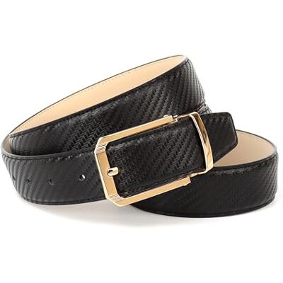 Crown Klassischer Herrengürtel mit Dornschliße 4dkb10 Ceinture Homme Crown Klassischer Herrengürtel mit Dornschliße 4dkb10 Ceinture Homme