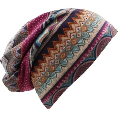WOYUANSHA Bonnet pour femme Motif écossais Couleur contrastée Bonnet pour homme Unisexe WOYUANSHA Bonnet pour femme Motif écossais Couleur contrastée Bonnet pour homme Unisexe