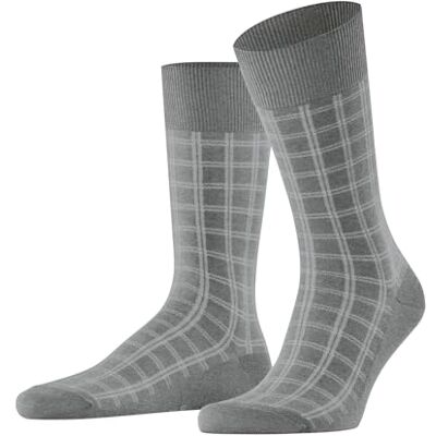 FALKE homme Modern Tailor chaussettes respirantes coton renforcées couture plate sans pression aux orteils motif tendance à carreaux pour vie quotidienne travail 1 paire FALKE homme Modern Tailor chaussettes respirantes coton renforcées couture plate sans pression aux orteils motif tendance à carreaux pour vie quotidienne travail 1 paire
