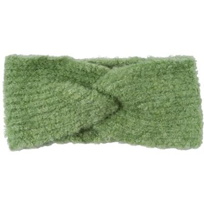 styleBREAKER Bandeau en tricot pour femme avec motif en maille côtelée et nœuds torsadés, aspect boucle, bandeau d'hiver chaud, bandeau 04026063, couleur : vert citron styleBREAKER Bandeau en tricot pour femme avec motif en maille côtelée et nœuds torsadés, aspect boucle, bandeau d'hiver chaud, bandeau 04026063, couleur : vert citron