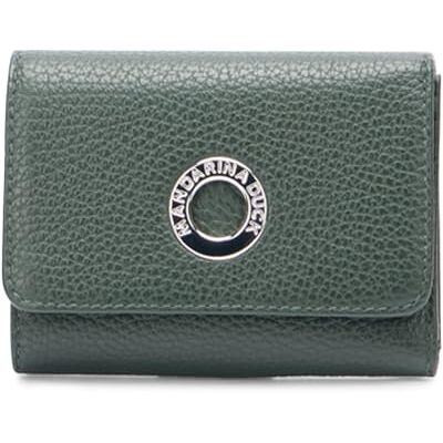 Mandarina Duck Mellow Leather Wallet, Accessoires de voyage pour femme, taille unique, Pin vert, Taglia Unica Mandarina Duck Mellow Leather Wallet, Accessoires de voyage pour femme, taille unique, Pin vert, Taglia Unica