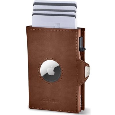 SF SCOFIELD Duality Airtag Wallet avec compartiment à monnaie I Portefeuille pour 8 à 10 cartes I Portefeuille homme avec protection RFID I Portefeuille fin I Smart Wallet I Étui pour cartes avec SF SCOFIELD Duality Airtag Wallet avec compartiment à monnaie I Portefeuille pour 8 à 10 cartes I Portefeuille homme avec protection RFID I Portefeuille fin I Smart Wallet I Étui pour cartes avec