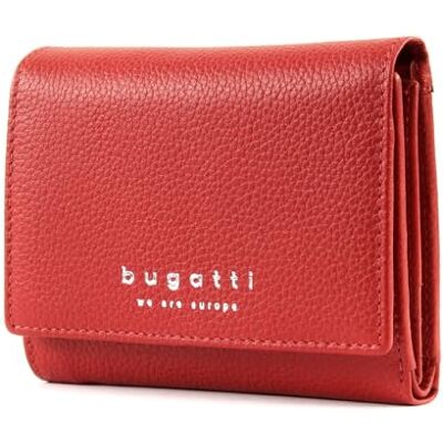 bugatti Linda Portefeuille Femme Cuir Petit, Porte Monnaie, Rouge, S, porte monnaie bugatti Linda Portefeuille Femme Cuir Petit, Porte Monnaie, Rouge, S, porte monnaie