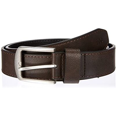 Lee Belt Ceinture, Marron foncé, 85 cm Homme Lee Belt Ceinture, Marron foncé, 85 cm Homme