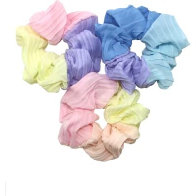 SORTZ 3 Pièces Couleur Bonbon Tissu Mousseline De Soie Cheveux Cravates Gros Intestin Cerceau Cheveux Accessoires Bandeau SORTZ 3 Pièces Couleur Bonbon Tissu Mousseline De Soie Cheveux Cravates Gros Intestin Cerceau Cheveux Accessoires Bandeau