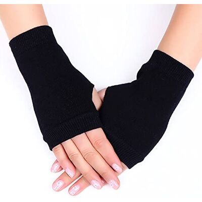 Wedity Gants de mariage de protection solaire Gants demi-doigts en dentelle Gants sans doigts en dentelle Gants courts en maille Gants noirs épais 1 Wedity Gants de mariage de protection solaire Gants demi-doigts en dentelle Gants sans doigts en dentelle Gants courts en maille Gants noirs épais 1