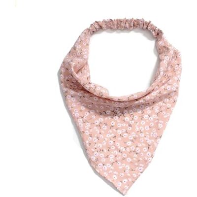 RRYPBOVG Foulard bandana élastique pour femme Bandeau triangulaire à imprimé floral Accessoires pour cheveux Marron foncé RRYPBOVG Foulard bandana élastique pour femme Bandeau triangulaire à imprimé floral Accessoires pour cheveux Marron foncé