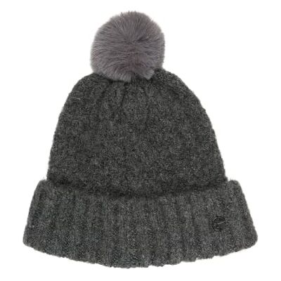 Tamaris Bonnet Bitz pour femme, Jet Black & Quiet Shade, taille unique Tamaris Bonnet Bitz pour femme, Jet Black & Quiet Shade, taille unique