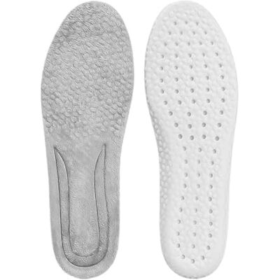 ITRHJTGP Semelles intérieures de chaussures en polaire auto-chauffantes pour l'hiver Coussinets en mousse à mémoire de forme Pour homme et femme 1 paire Gris clair Taille 35-36 ITRHJTGP Semelles intérieures de chaussures en polaire auto-chauffantes pour l'hiver Coussinets en mousse à mémoire de forme Pour homme et femme 1 paire Gris clair Taille 35-36
