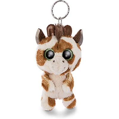 NICI 46940 Original Glubschis Porte-clés Halla 9 cm Girafes Doudou avec porte-clés pour lanière, porte-clés et porte-clés, beige/marron, 15 cm NICI 46940 Original Glubschis Porte-clés Halla 9 cm Girafes Doudou avec porte-clés pour lanière, porte-clés et porte-clés, beige/marron, 15 cm