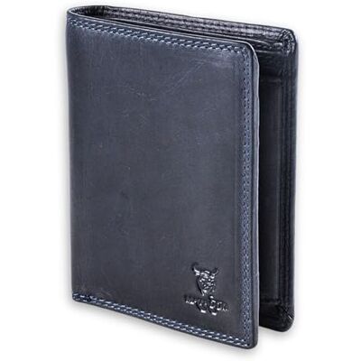 MATADOR Portefeuille élégant pour homme #VIGO en cuir avec boîte cadeau élégante, protection RFID, nombreux compartiments pour cartes MATADOR Portefeuille élégant pour homme #VIGO en cuir avec boîte cadeau élégante, protection RFID, nombreux compartiments pour cartes